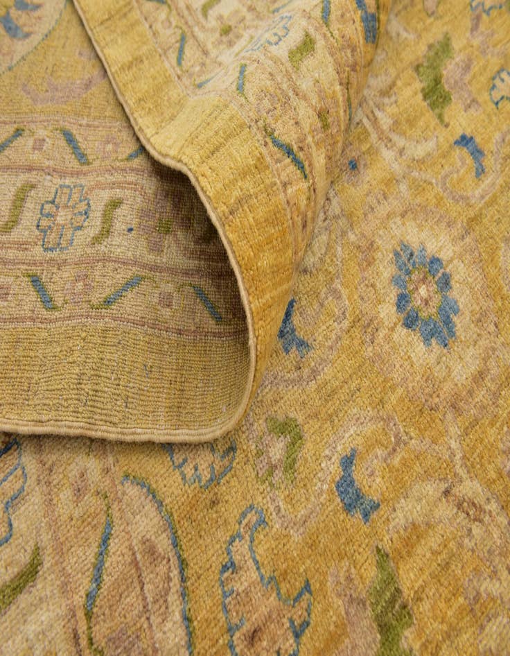 Detail image of 18' x 30' 4 Hand Knotted Peshawar Ziegler Rug