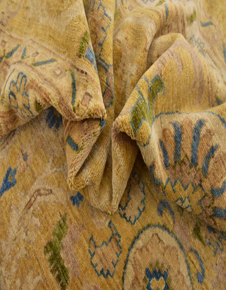 Detail image of 18' x 30' 4 Hand Knotted Peshawar Ziegler Rug