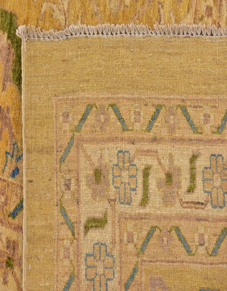 Detail image of 18' x 30' 4 Hand Knotted Peshawar Ziegler Rug