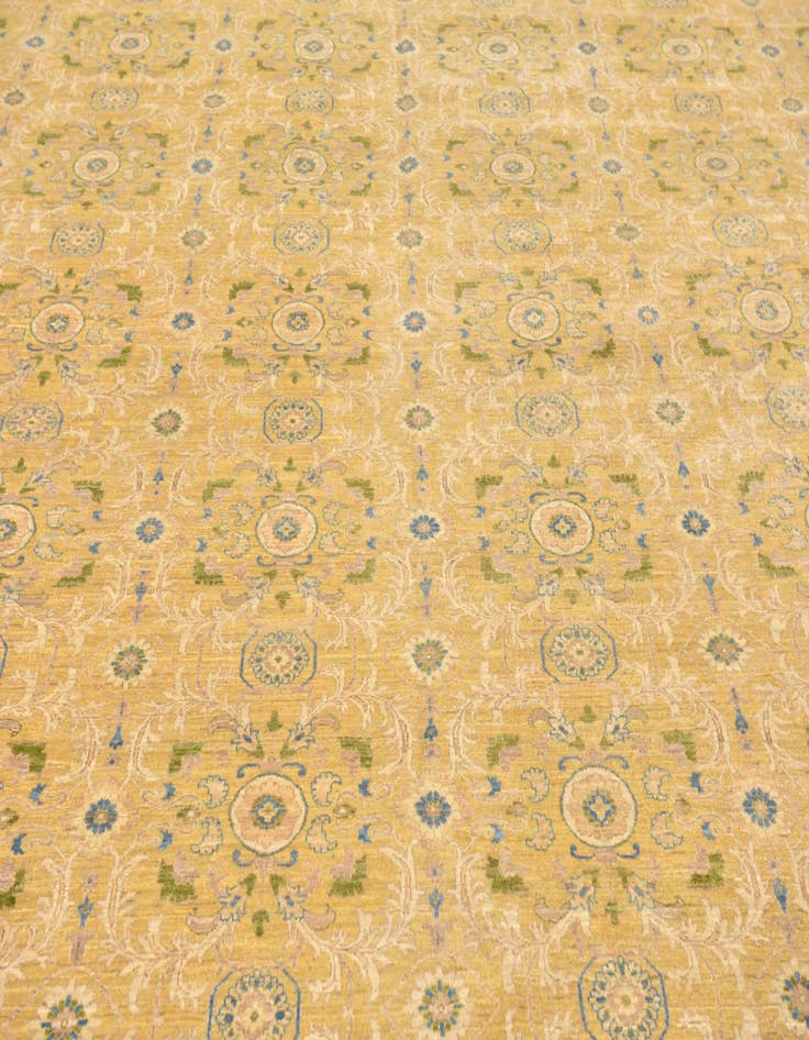 Detail image of 18' x 30' 4 Hand Knotted Peshawar Ziegler Rug