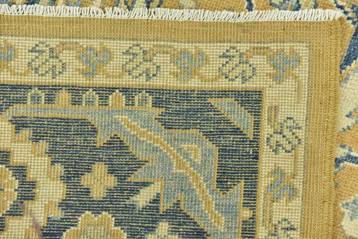 8' 6 x 10' 3 Hand Knotted Peshawar Ziegler Wool Rug
