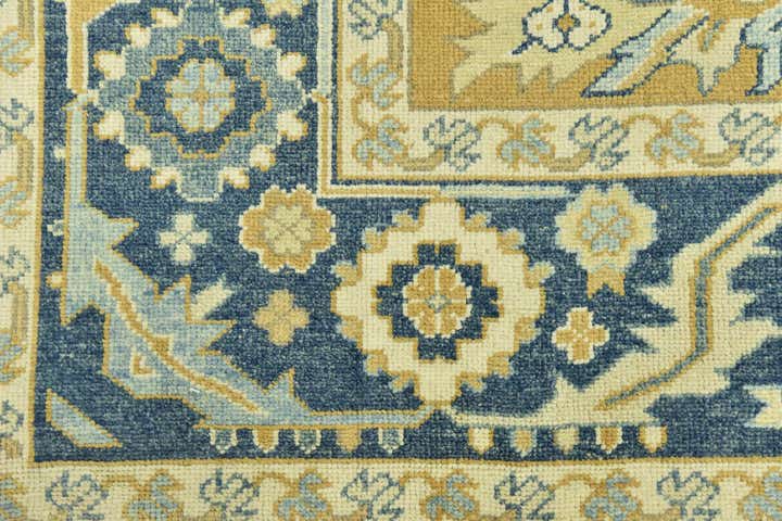 8' 6 x 10' 3 Hand Knotted Peshawar Ziegler Wool Rug