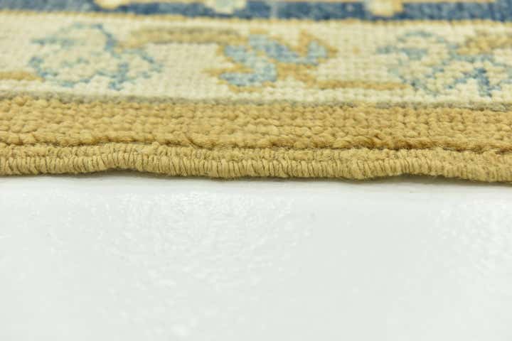 8' 6 x 10' 3 Hand Knotted Peshawar Ziegler Wool Rug