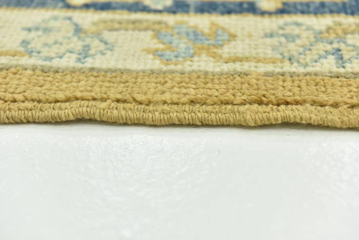 Detail image of 8' 6 x 10' 3 Hand Knotted Peshawar Ziegler Wool Rug