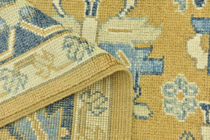 8' 6 x 10' 3 Hand Knotted Peshawar Ziegler Wool Rug