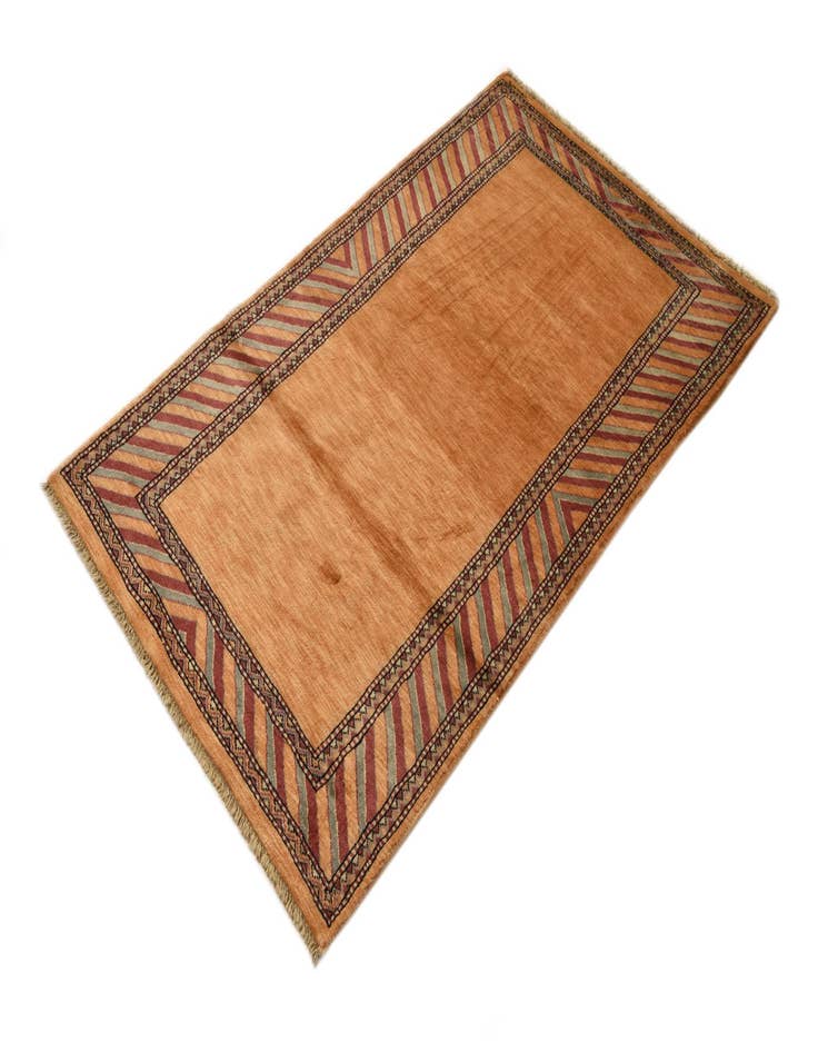 Detail image of 3' 1 x 5' 1 Hand Knotted Peshawar Ziegler Rug