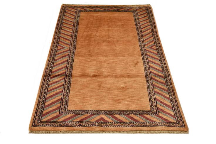 Detail image of 3' 1 x 5' 1 Hand Knotted Peshawar Ziegler Rug