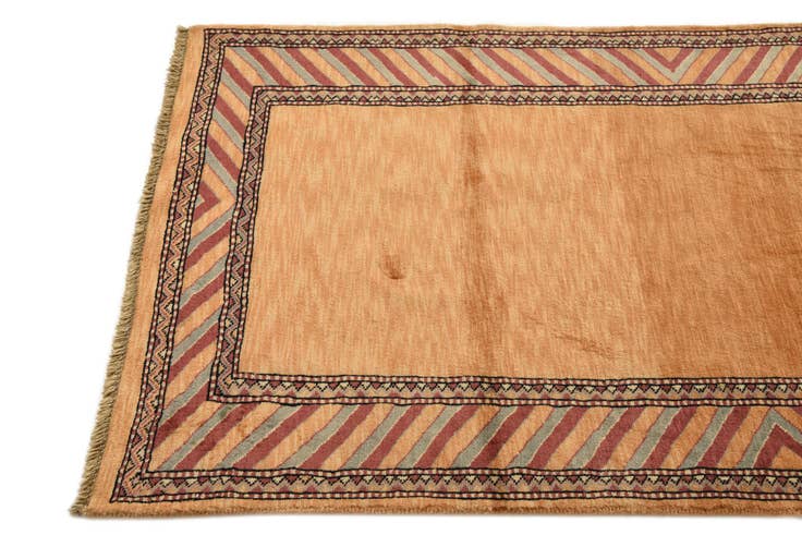 Detail image of 3' 1 x 5' 1 Hand Knotted Peshawar Ziegler Rug