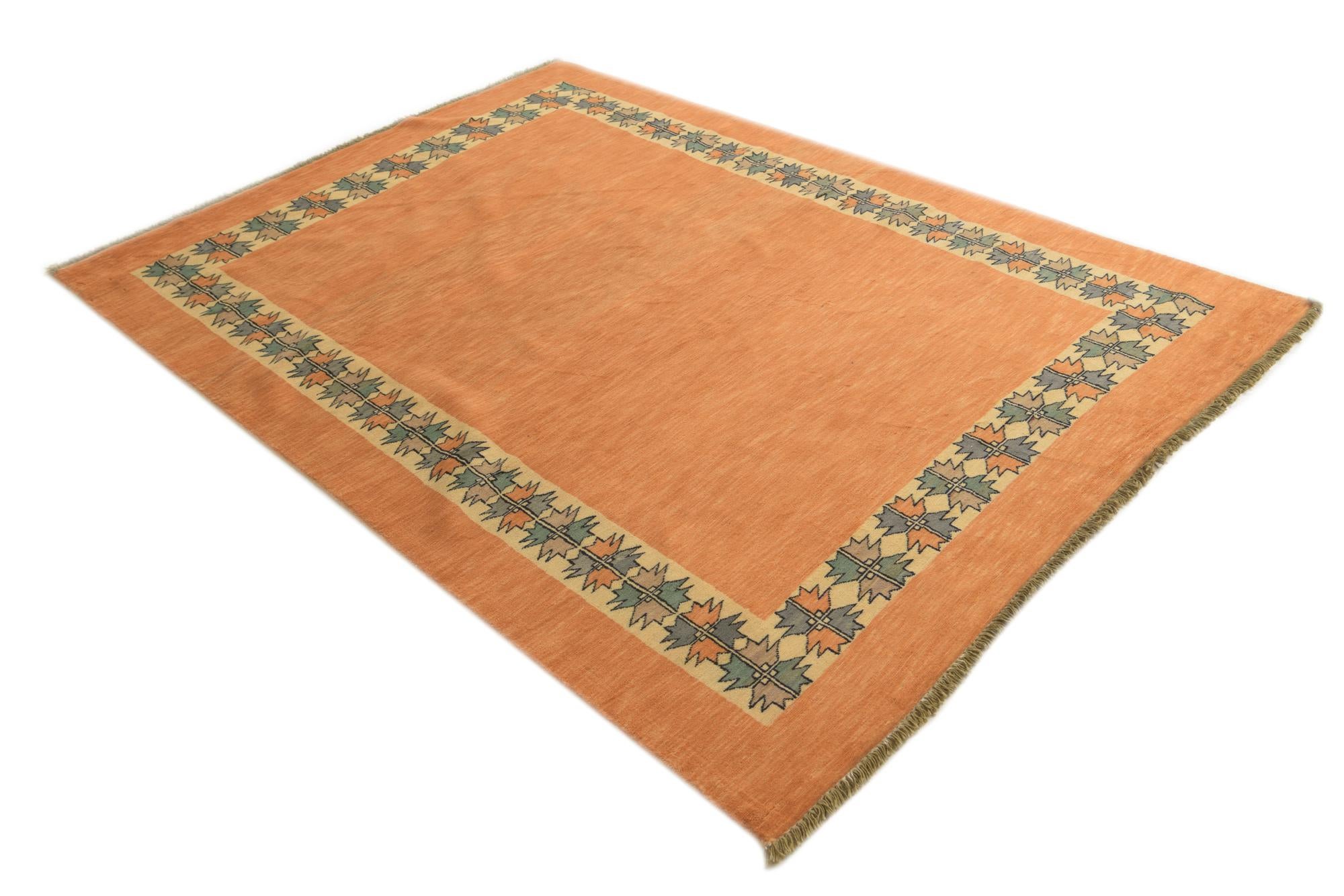 5' 8 x 7' 9 Hand Knotted Peshawar Ziegler Rug