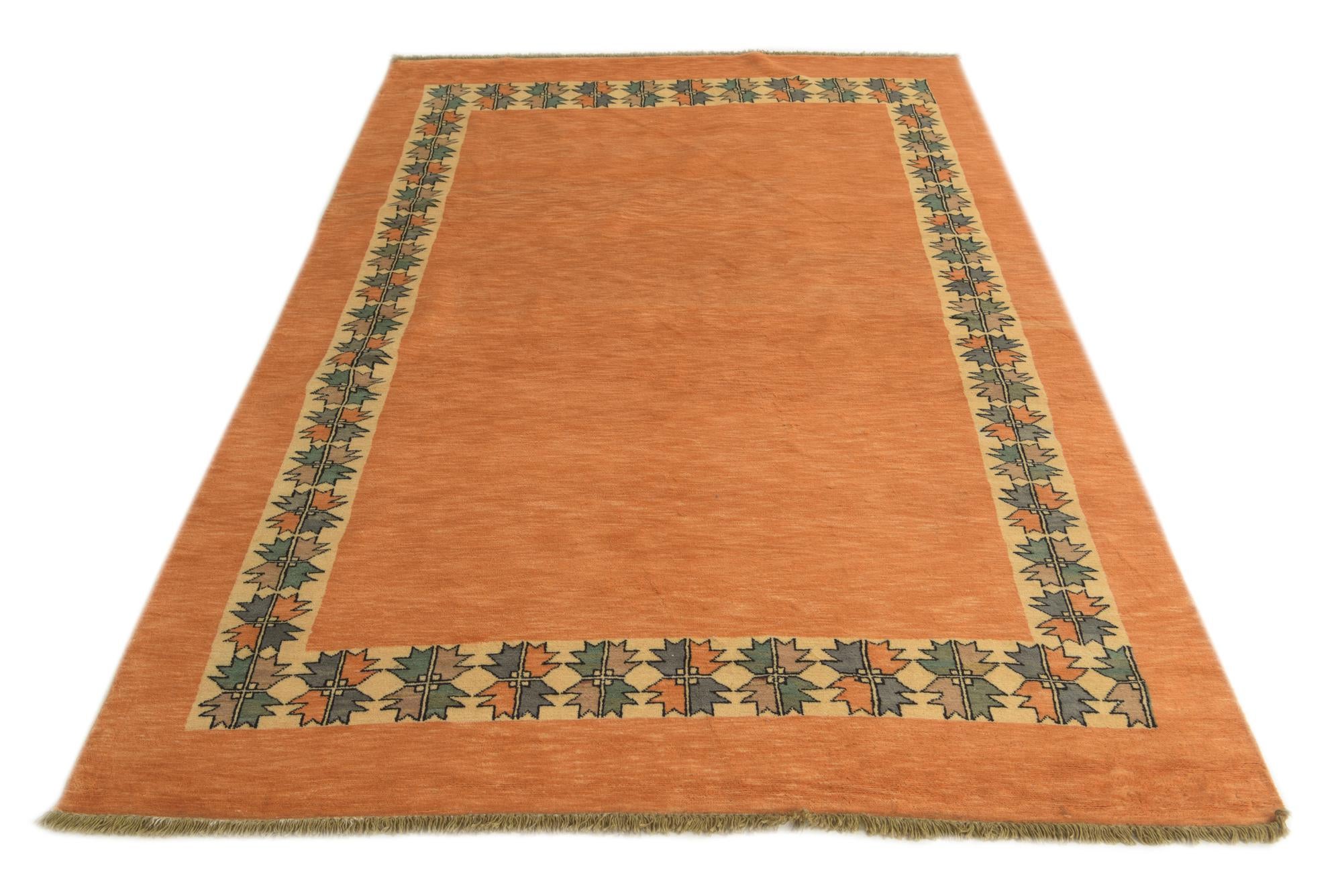 5' 8 x 7' 9 Hand Knotted Peshawar Ziegler Rug
