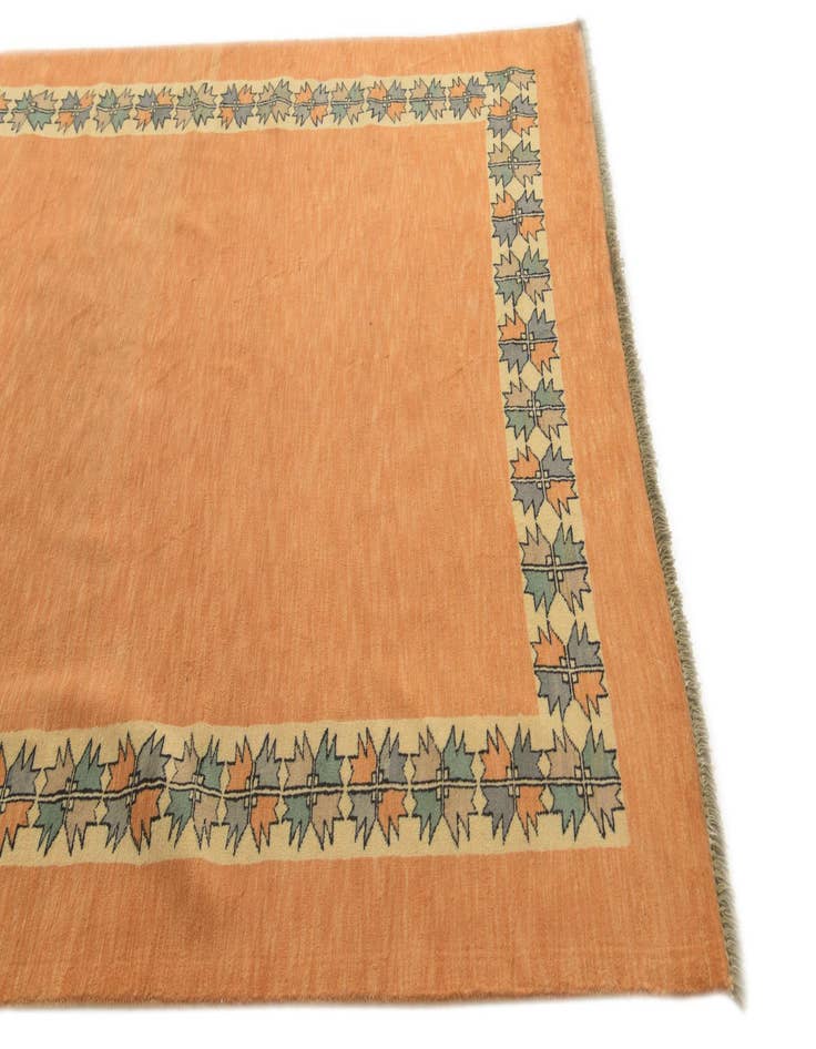 Detail image of 5' 8 x 7' 9  Hand Knotted Peshawar Ziegler Rug