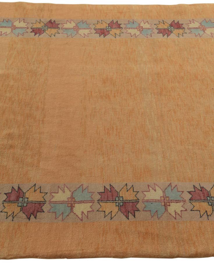 Detail image of 4' 2 x 6'  Hand Knotted Peshawar Ziegler Rug
