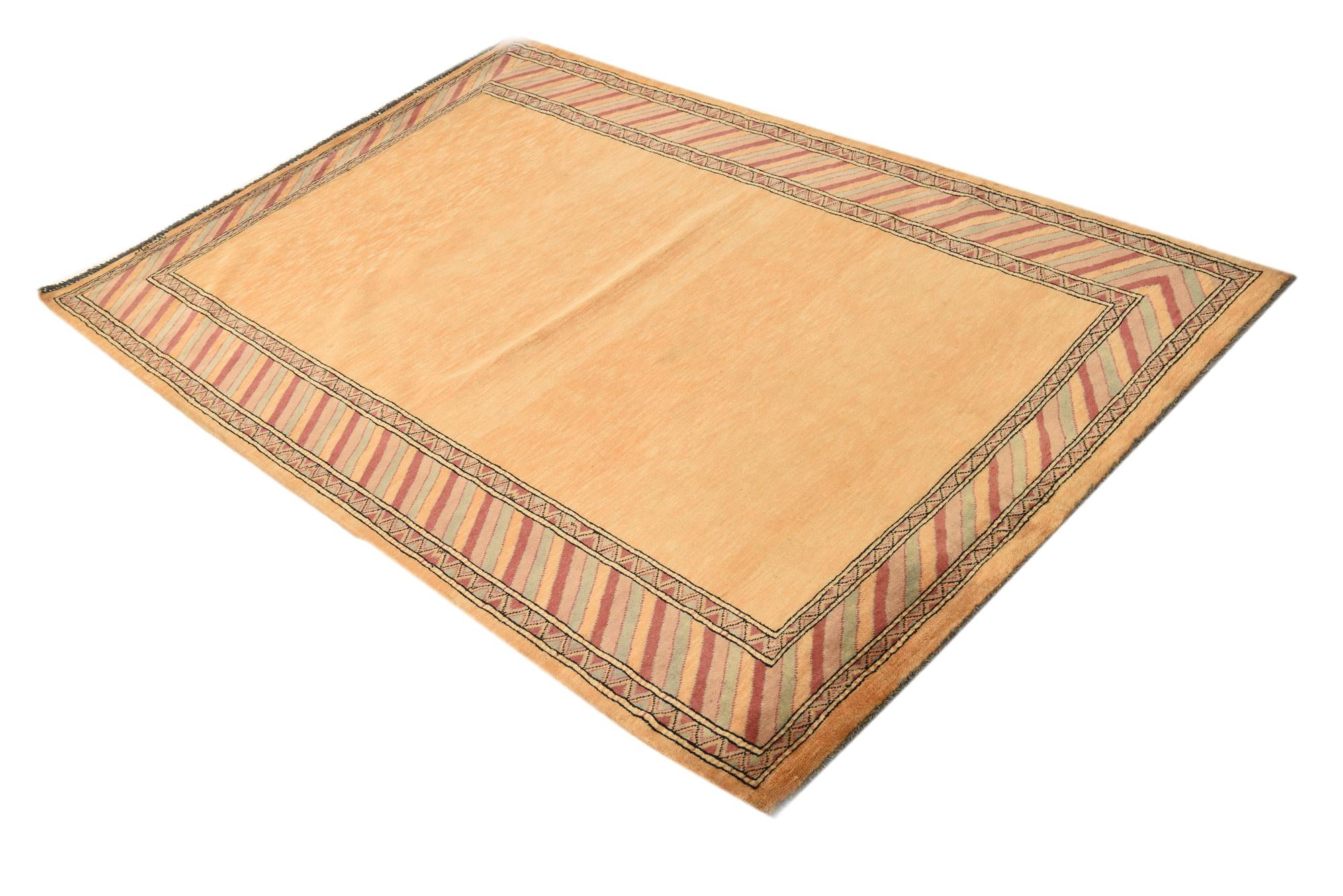 4' 2 x 6' 5 Hand Knotted Peshawar Ziegler Rug