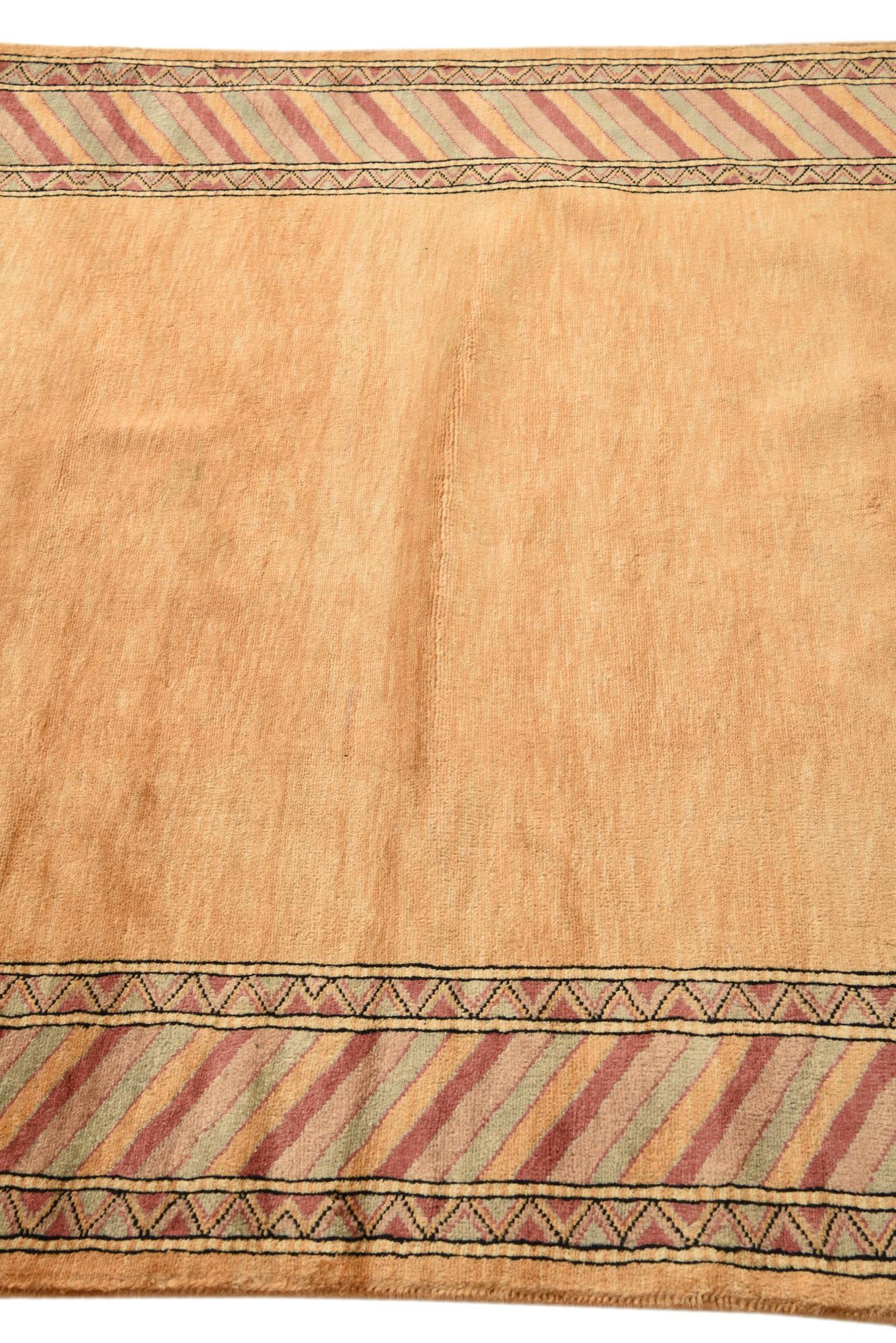 4' 2 x 6' 5 Hand Knotted Peshawar Ziegler Rug