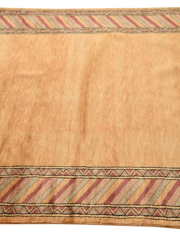 Detail image of 4' 2 x 6' 5 Hand Knotted Peshawar Ziegler Rug