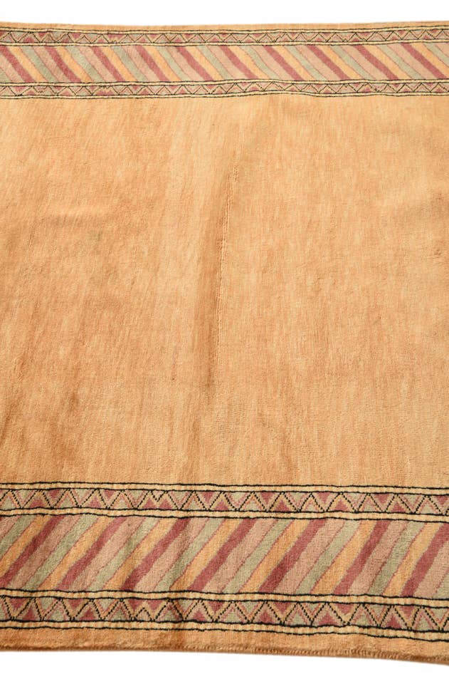 Detail image of 4' 2 x 6' 5 Hand Knotted Peshawar Ziegler Rug