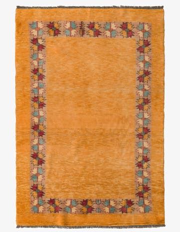 4' 2 x 6' Hand Knotted Peshawar Ziegler Rug
