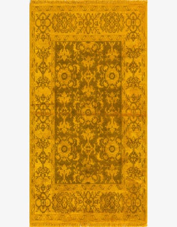 2' 8 x 5' Hand Knotted Peshawar Ziegler Rug