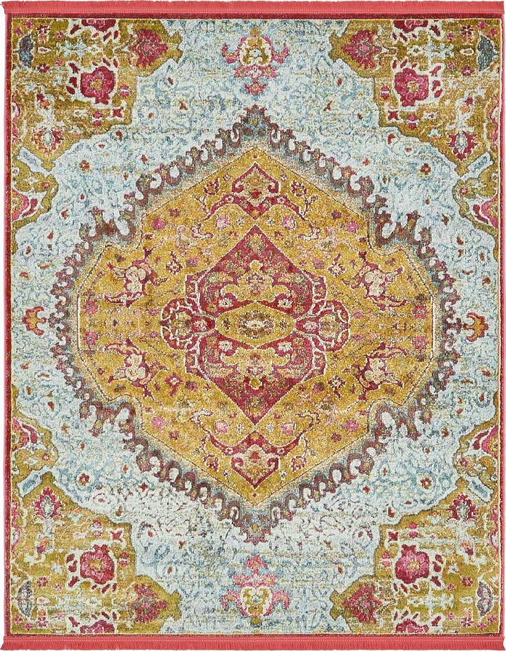 Detail image of 4' 3 x 6' Santiago Rug