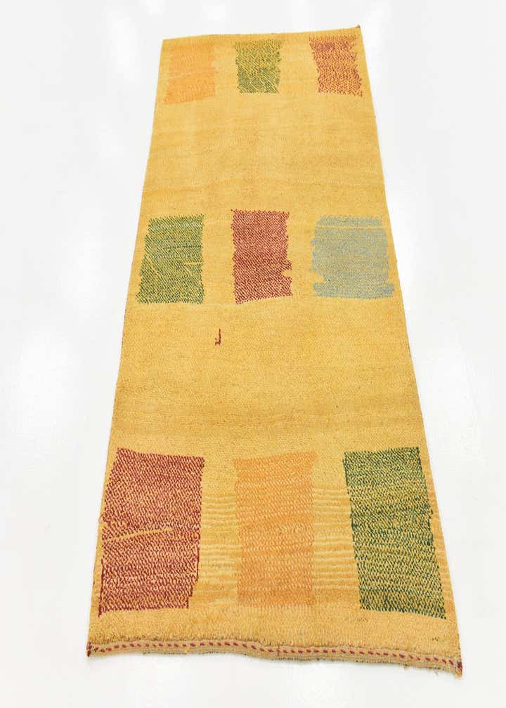 4' x 6' 3 Hand Knotted Shiraz-Gabbeh Persian Wool Rug