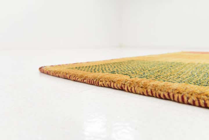 4' x 6' 3 Hand Knotted Shiraz-Gabbeh Persian Wool Rug