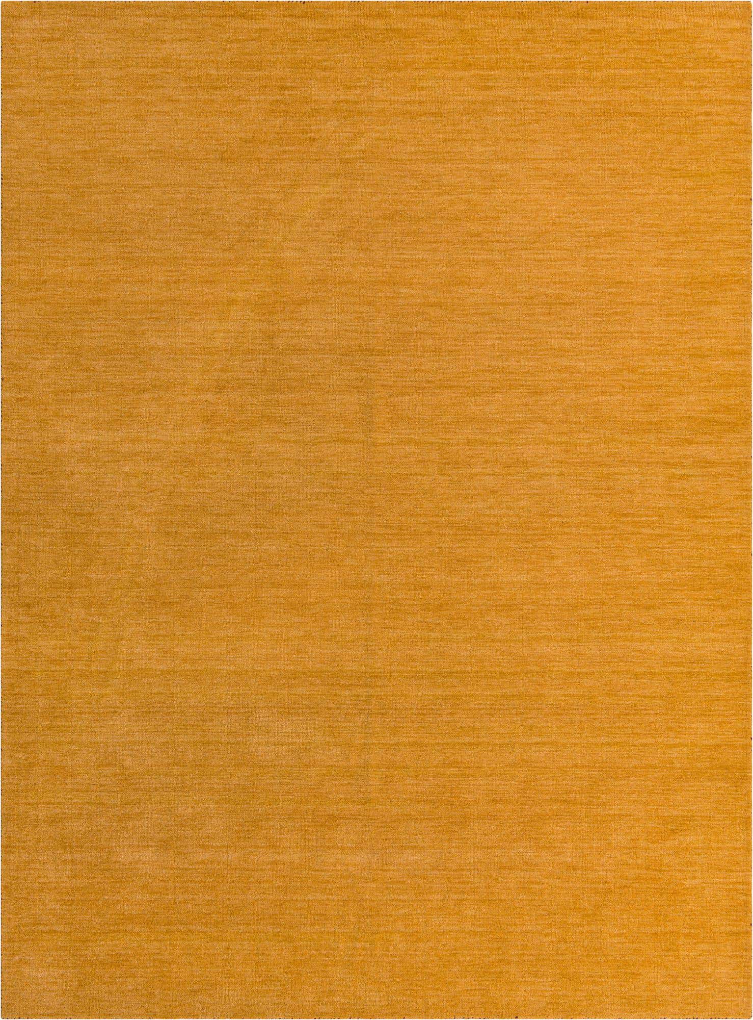 8' 2 x 11' 6 Hand Knotted Solid Gabbeh Wool Rug