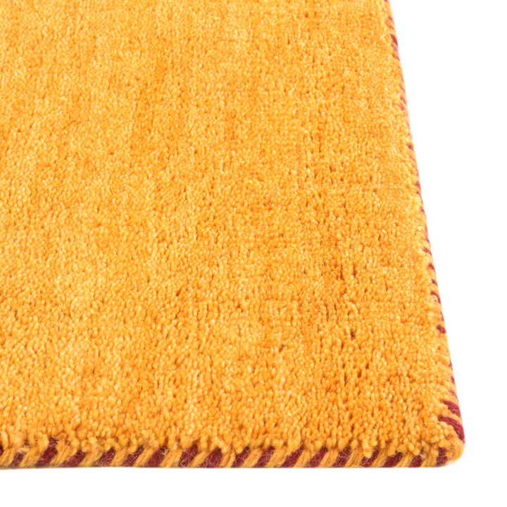 8' 2 x 11' 6 Hand Knotted Solid Gabbeh Wool Rug