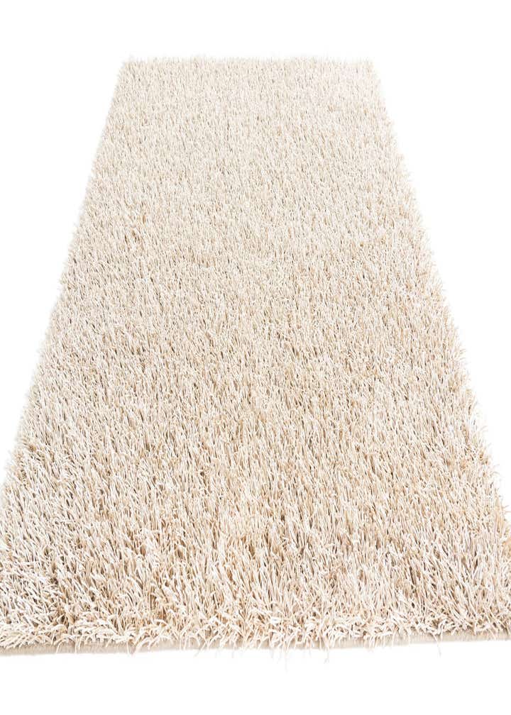 5' x 6' 8 Hand Knotted Solid Shag Oriental Rug