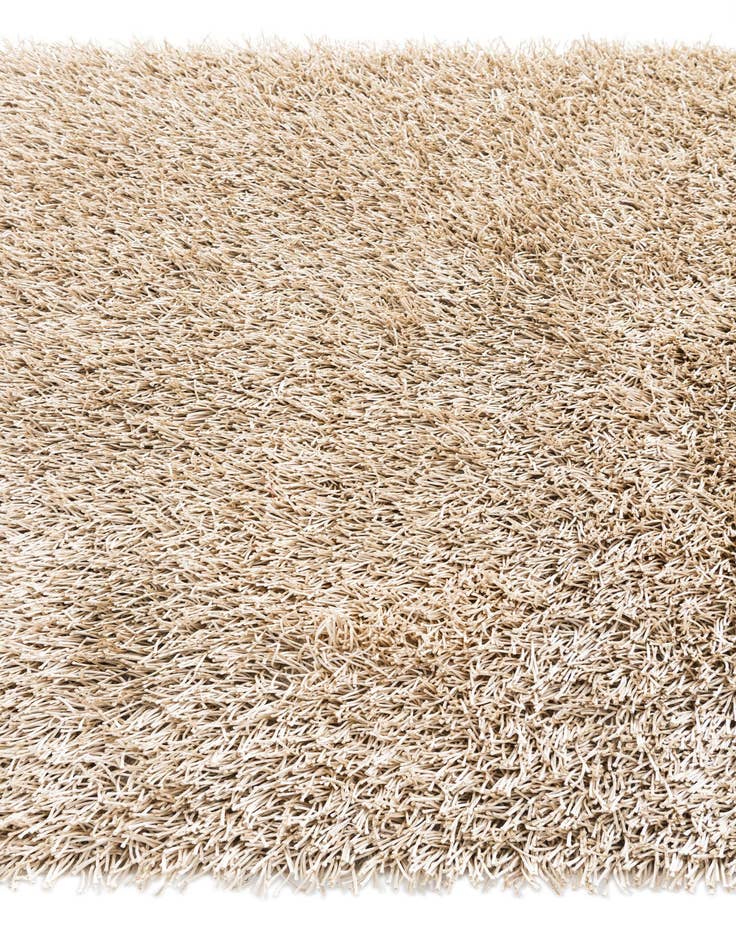 Detail image of 5' x 6' 8 Hand Knotted Solid Shag Oriental Rug
