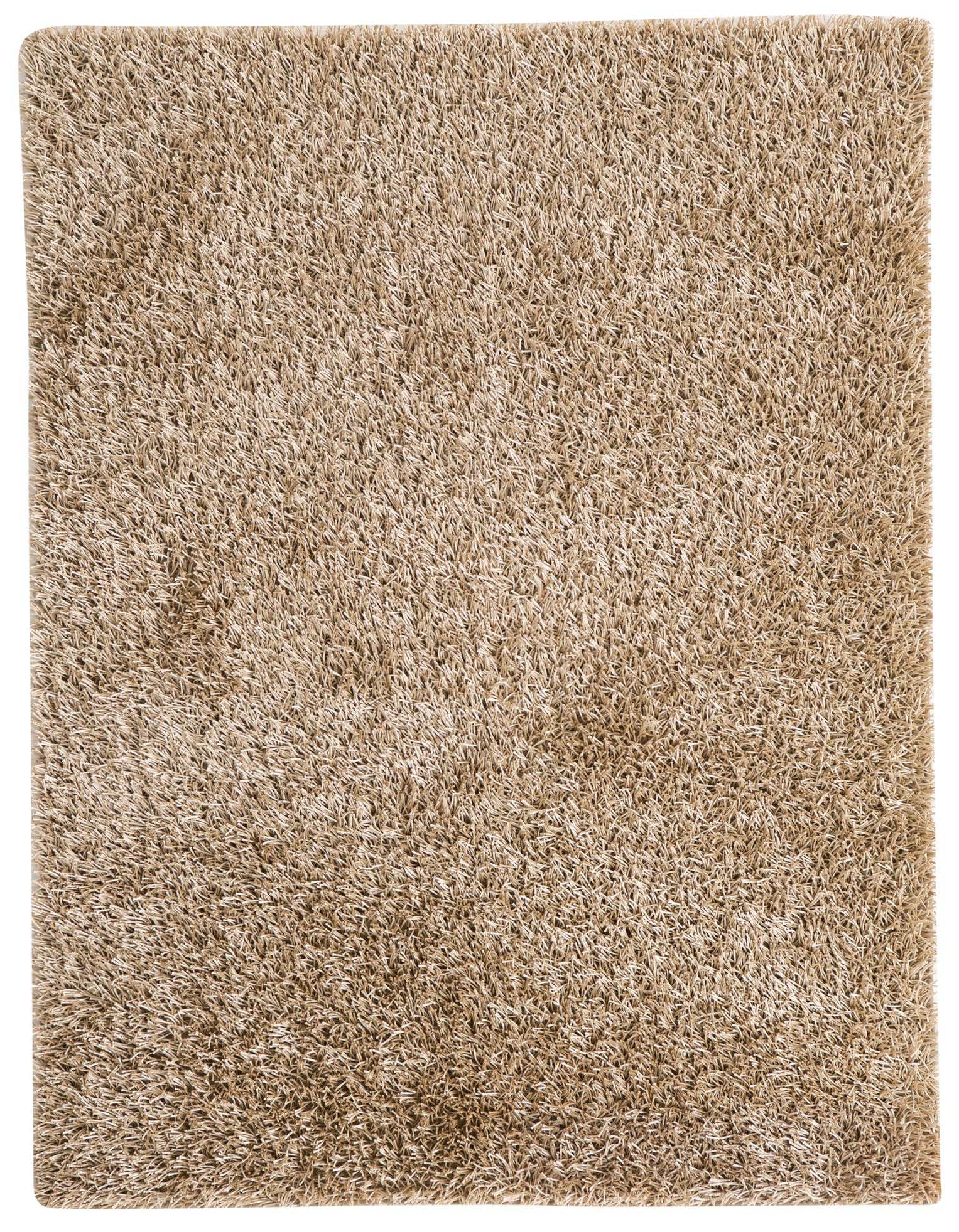 5' x 6' 8 Hand Knotted Solid Shag Oriental Rug