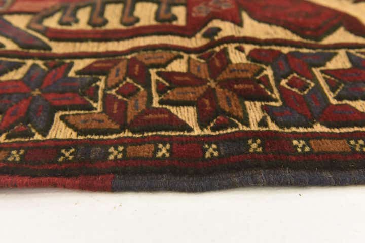 2' 9 x 4' 11 Hand Knotted Sumak Wool Rug