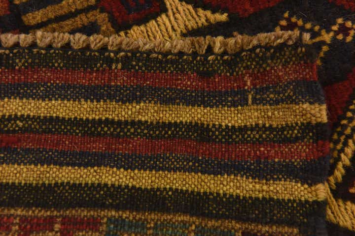 3' 3 x 5' 3 Hand Knotted Sumak Wool Rug