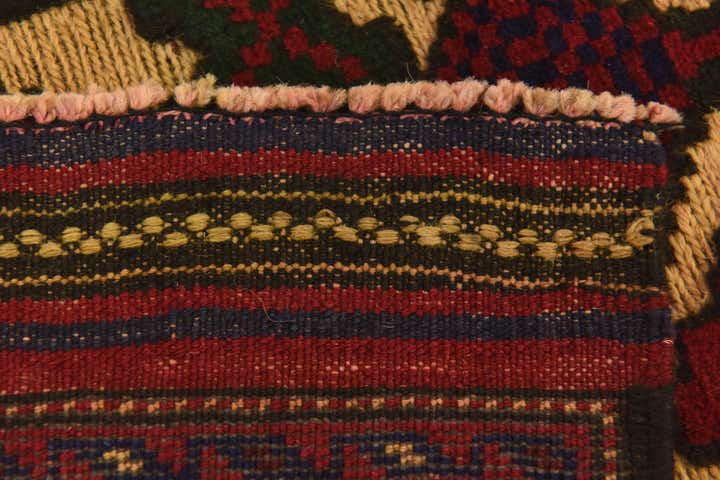 2' 11 x 4' 9 Hand Knotted Sumak Wool Rug