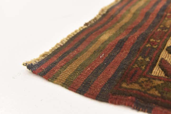 4' 3 x 6' 2 Hand Knotted Sumak Wool Rug