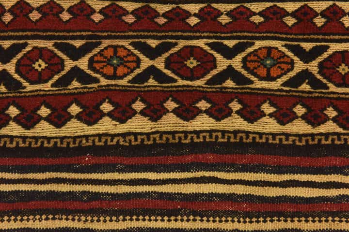130cm x 195cm Handgeknüpft Sumak Wolle Teppich