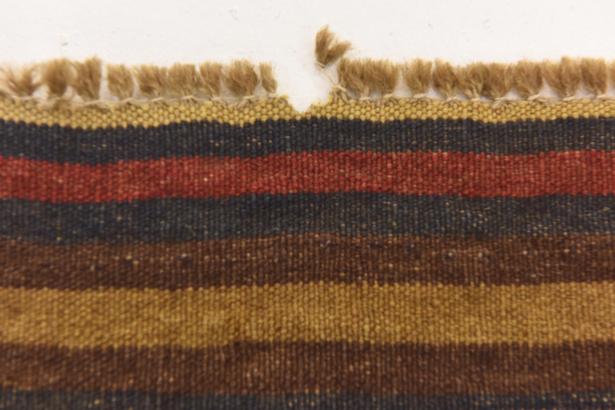 4' 2 x 6' 1 Hand Knotted Sumak Wool Rug
