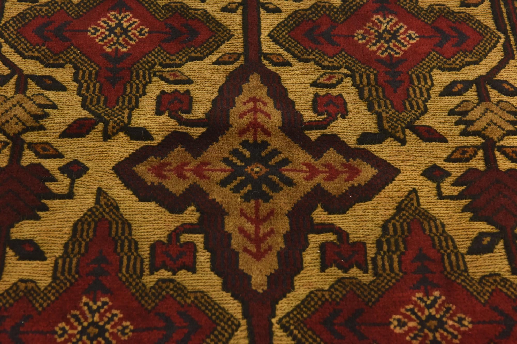 3' x 4' 5 Hand Knotted Sumak Wool Rug
