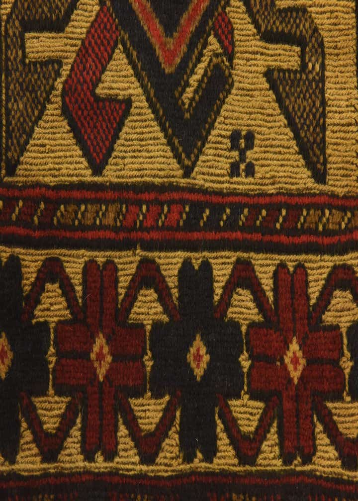 2' 8 x 4' 1 Hand Knotted Sumak Wool Rug