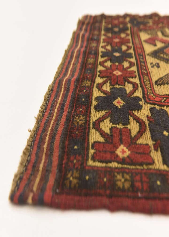 2' 8 x 4' 1 Hand Knotted Sumak Wool Rug