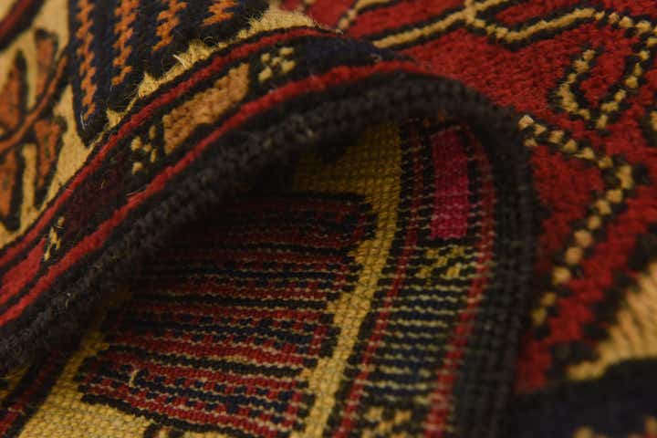 2' 10 x 4' 10 Hand Knotted Sumak Wool Rug