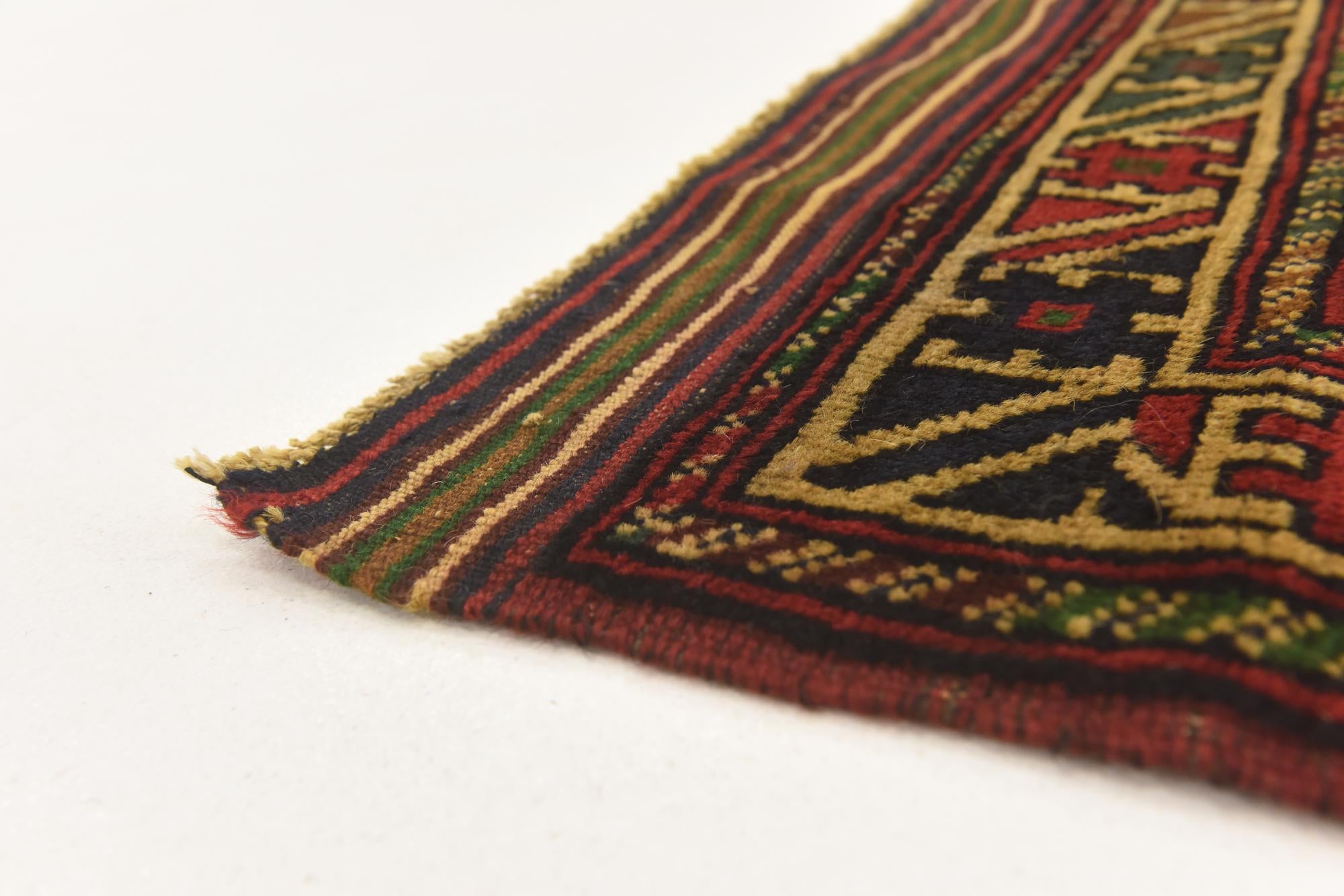3' 1 x 5' 1 Hand Knotted Sumak Wool Rug