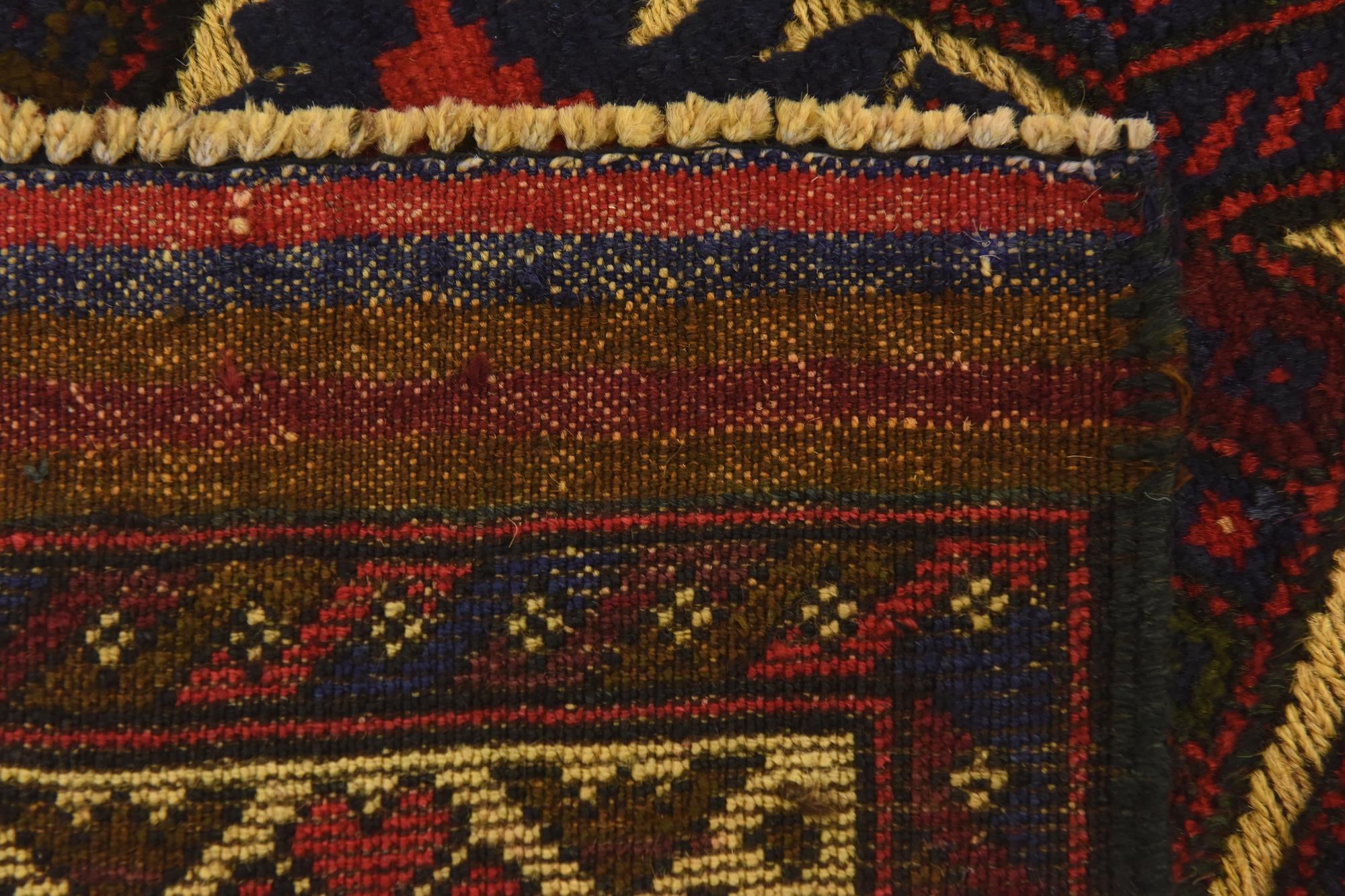 2' 10 x 4' 8 Hand Knotted Sumak Wool Rug