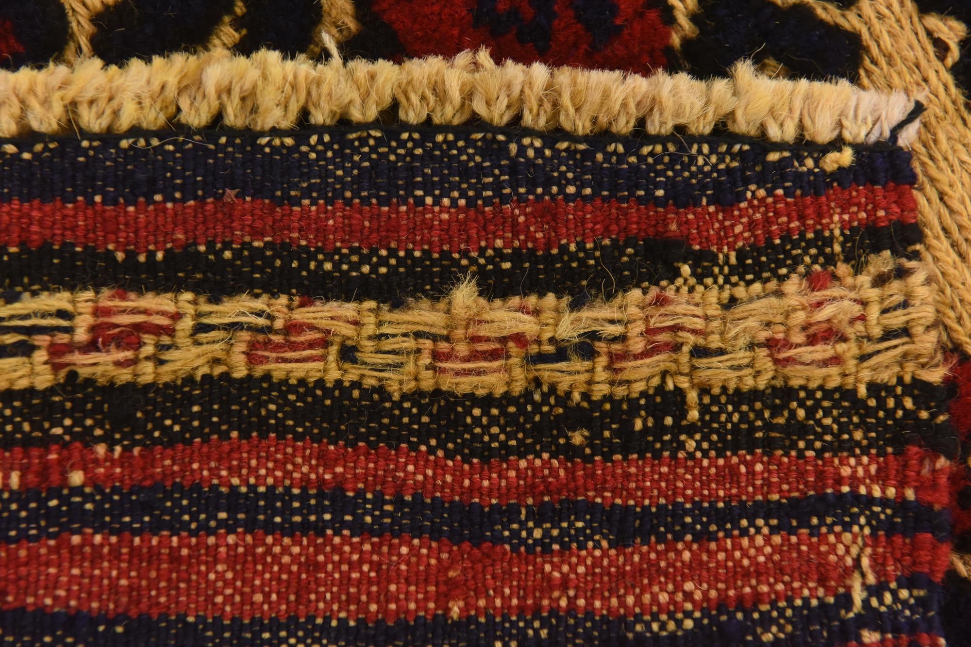 2' 11 x 4' 8 Hand Knotted Sumak Wool Rug
