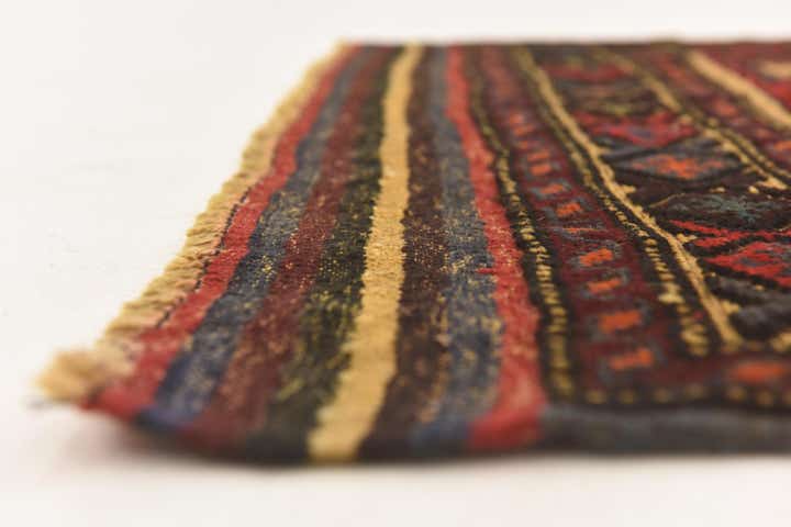 3' 1 x 4' 4 Hand Knotted Sumak Wool Rug