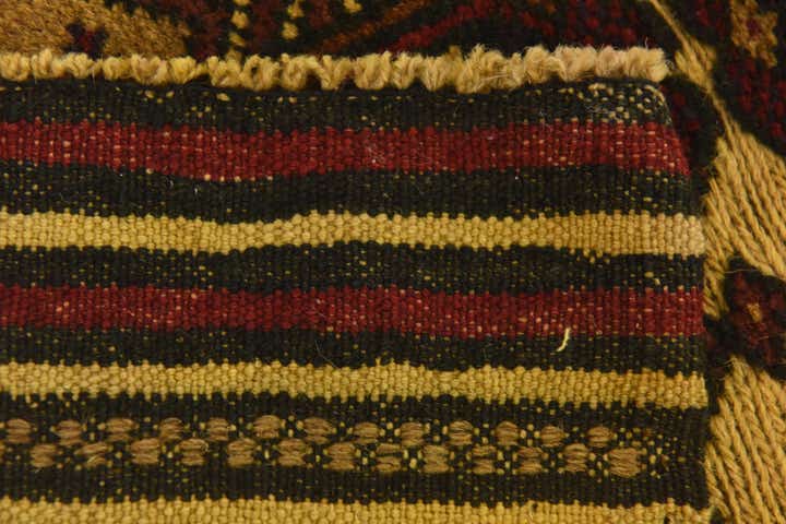 3' x 4' 10 Hand Knotted Sumak Wool Rug