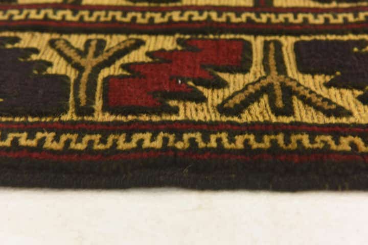 3' x 4' 10 Hand Knotted Sumak Wool Rug