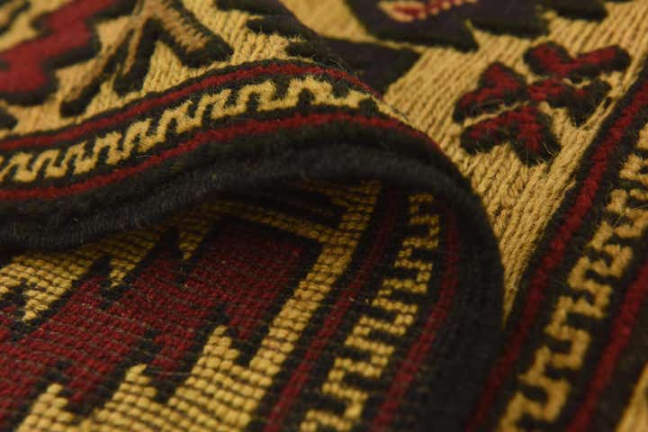 3' x 4' 10 Hand Knotted Sumak Wool Rug