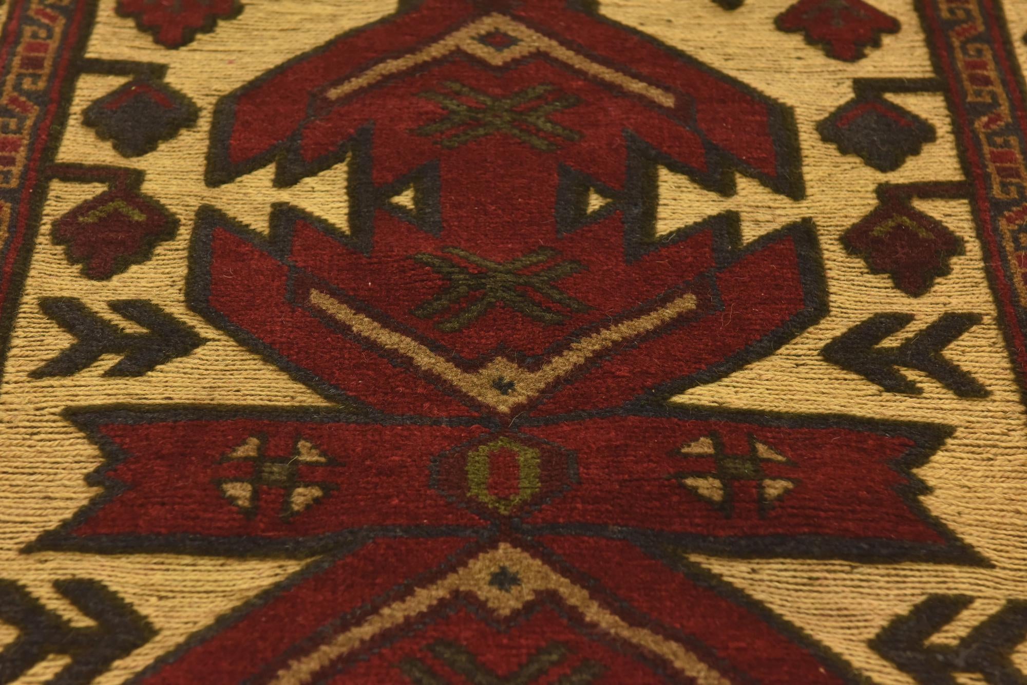 2' 10 x 4' 7 Hand Knotted Sumak Wool Rug