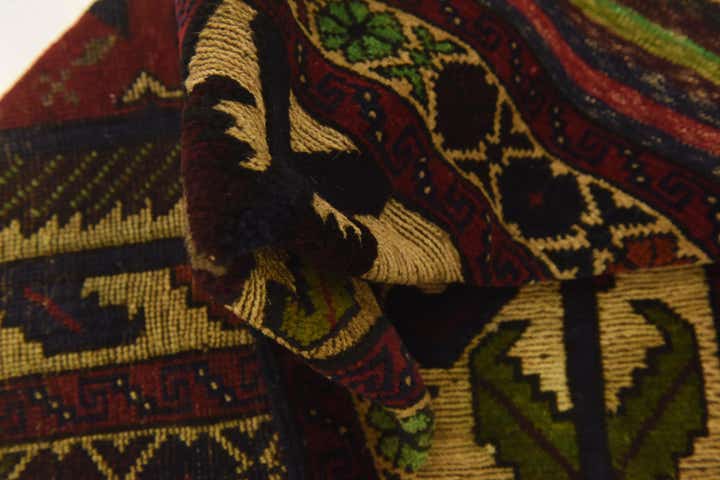 3' x 4' 10 Hand Knotted Sumak Wool Rug
