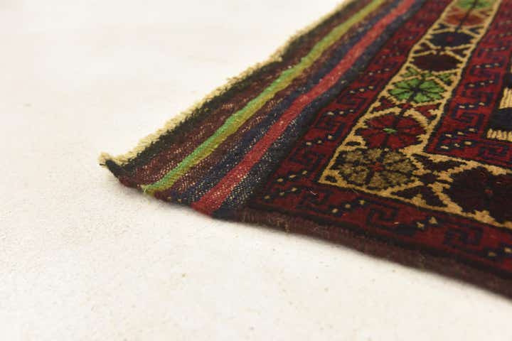 3' x 4' 10 Hand Knotted Sumak Wool Rug